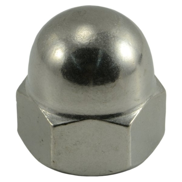 Midwest Fastener Acorn Nut, 1/2"-13, 18-8 Stainless Steel, 10 PK 50714